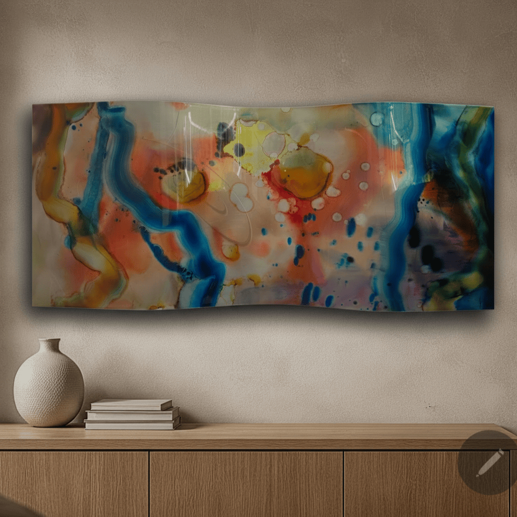 Coastal Dreams - Metal Wall Art 18"x36"