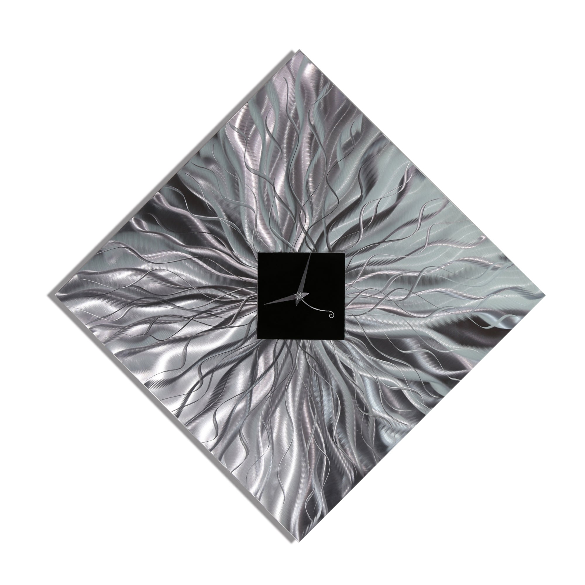 Stellar Vortex - Metal Wall Clock 24"x24"(future element)