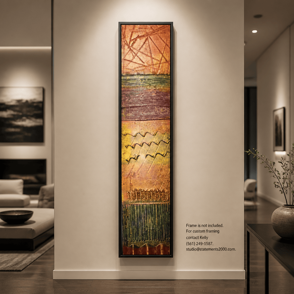 The Codex - Metal Wall Art 10"x48"