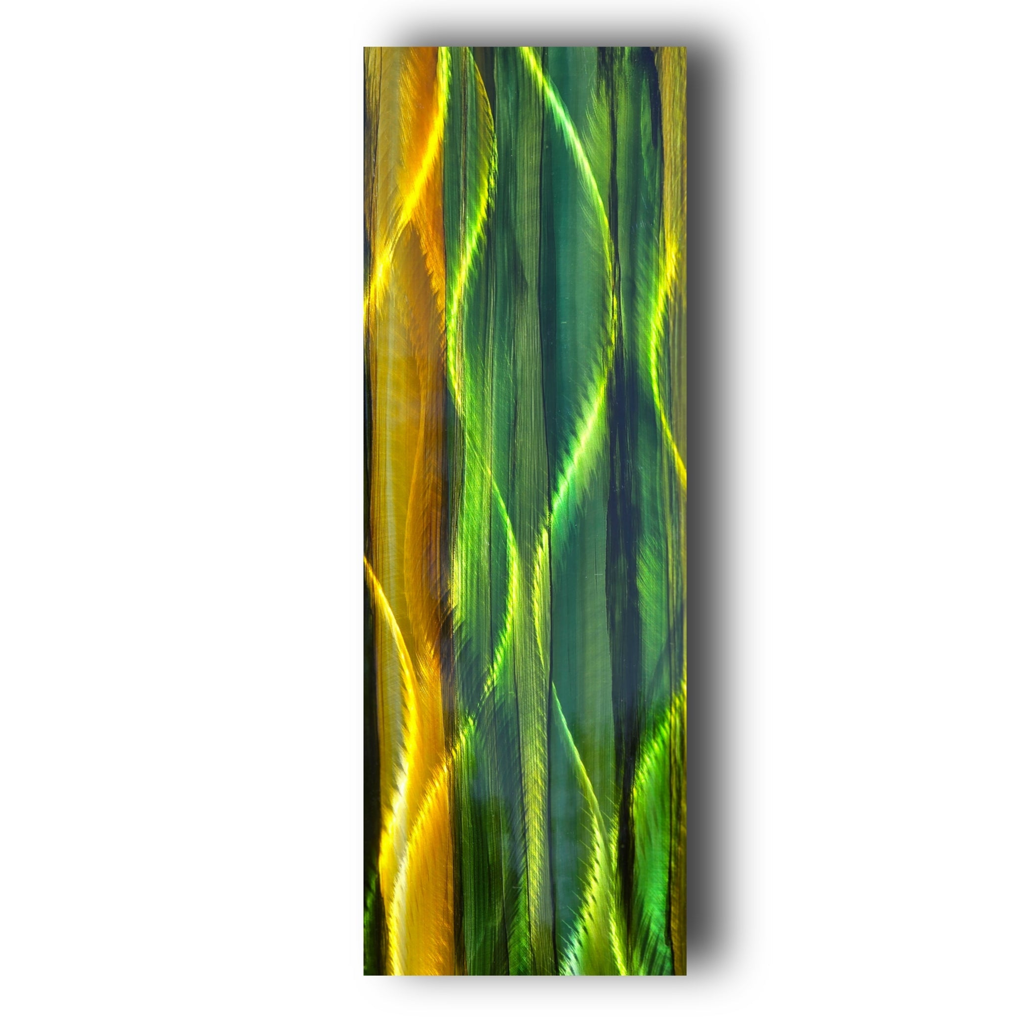 Golden Meadow - Metal Wall Art 9"x24"