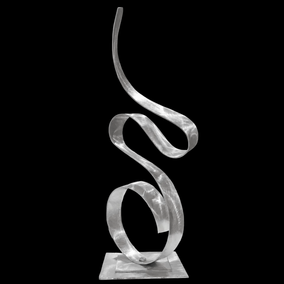 (The Unraveling) - Metal Sculpture 29"x8"