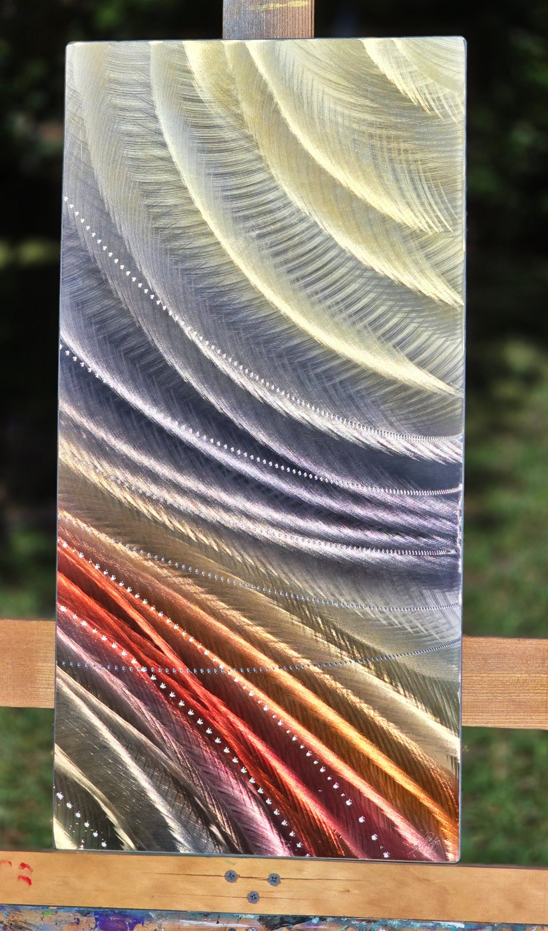 Peaceful Journey - Metal Wall Art 12"x24"