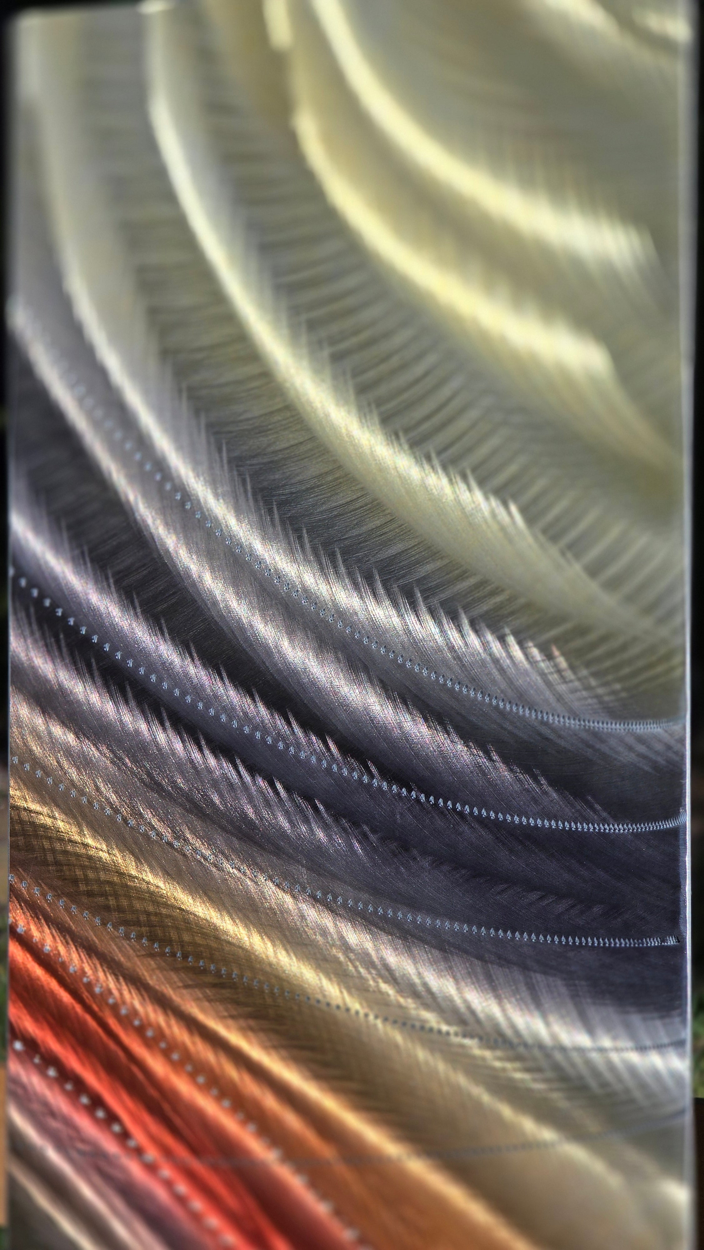 Peaceful Journey - Metal Wall Art 12"x24"