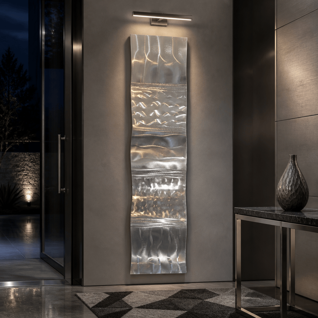Tidal Passage - Metal Wall Art 46"x10"