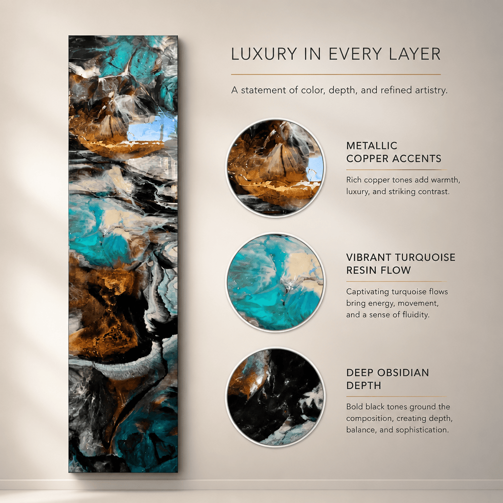 The Confluence - Wall Art 12"x49"