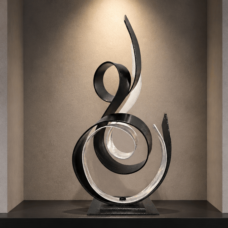 The Resonance - Metal Sculpture 9"x18"