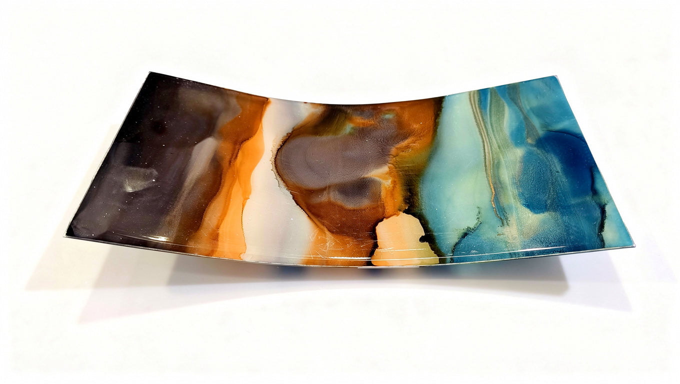 Terra & Tide - Metal Art Sculpture 6"x12"