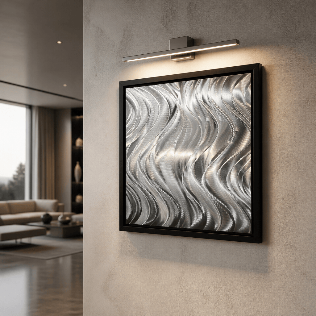 (The Drift) - Metal Wall Art 24"x24"