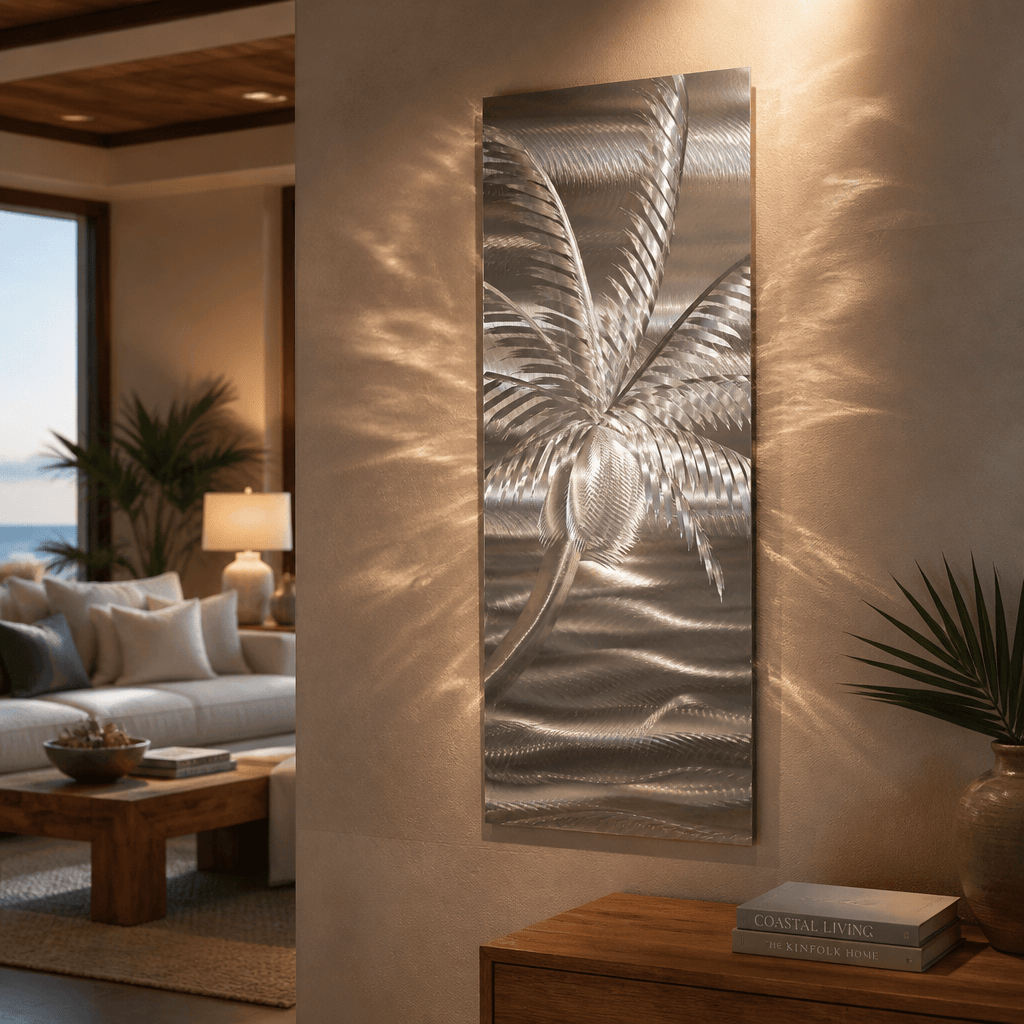 Tropic Phantom - Metal Wall Art 9"x24"