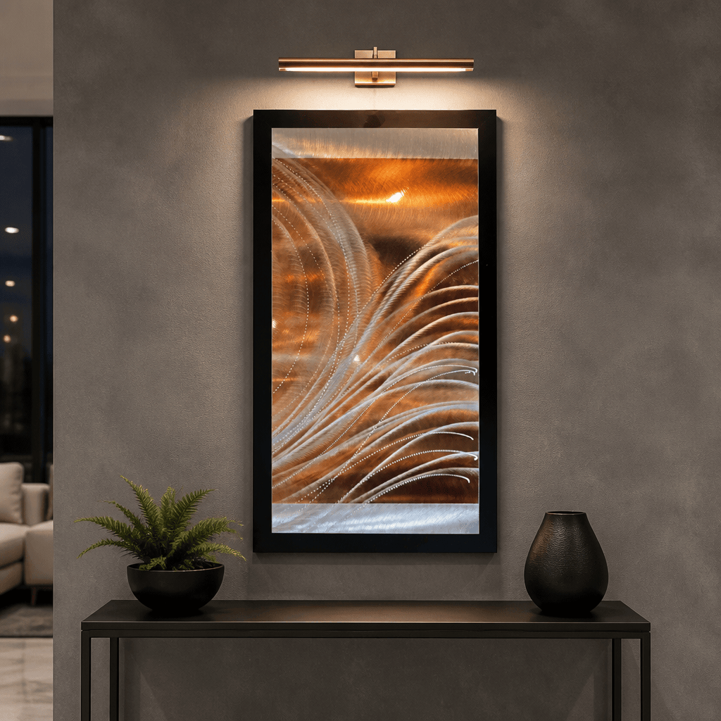 Flowing Momentum - Metal Wall Art 14"x26"
