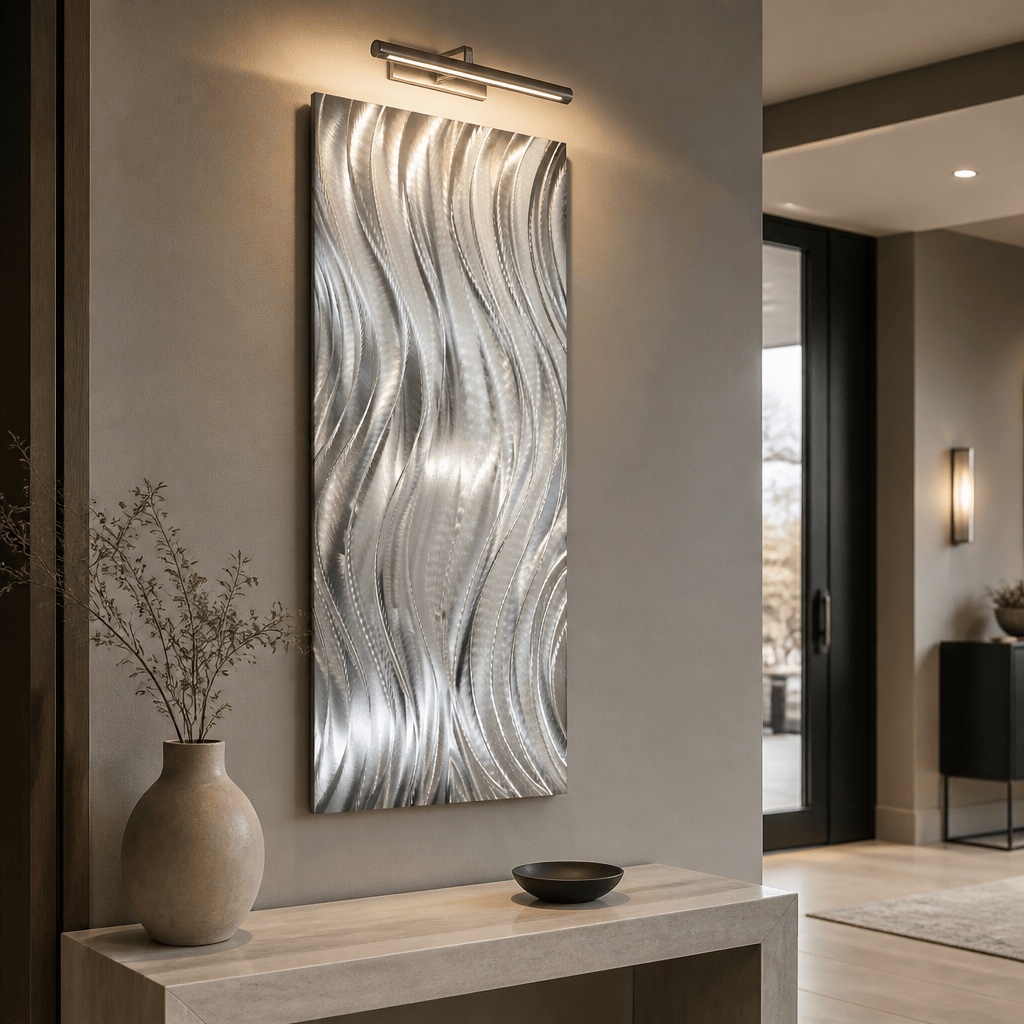 Moonflow - Metal Wall Art 24"x48"