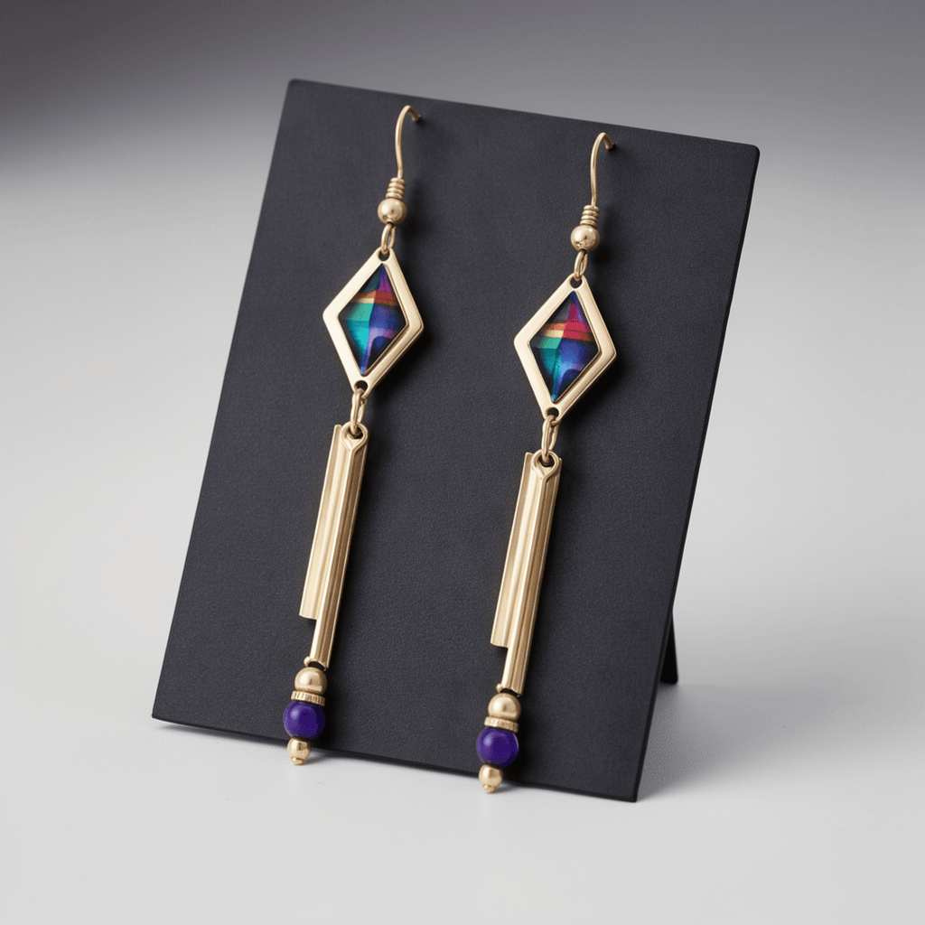 Aurora Chime Earrings 2.5"