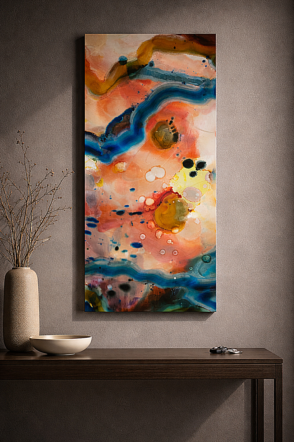 Coastal Dreams - Metal Wall Art 18"x36"