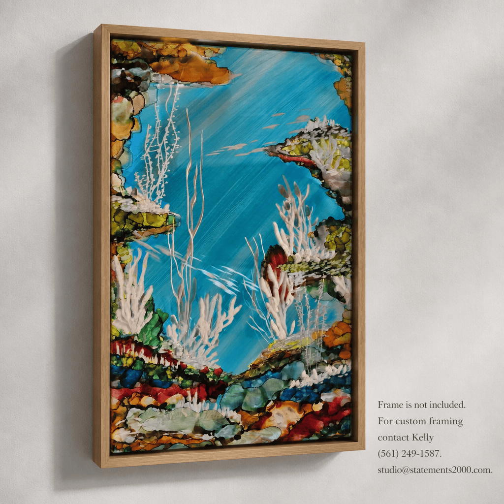 The Reef - Metal Wall Art 16"x36"