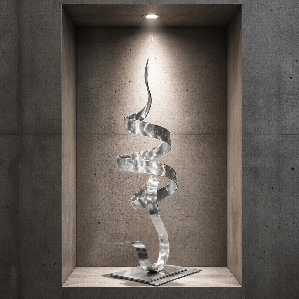 The Undulation - Metal Sculpture 8"x18"