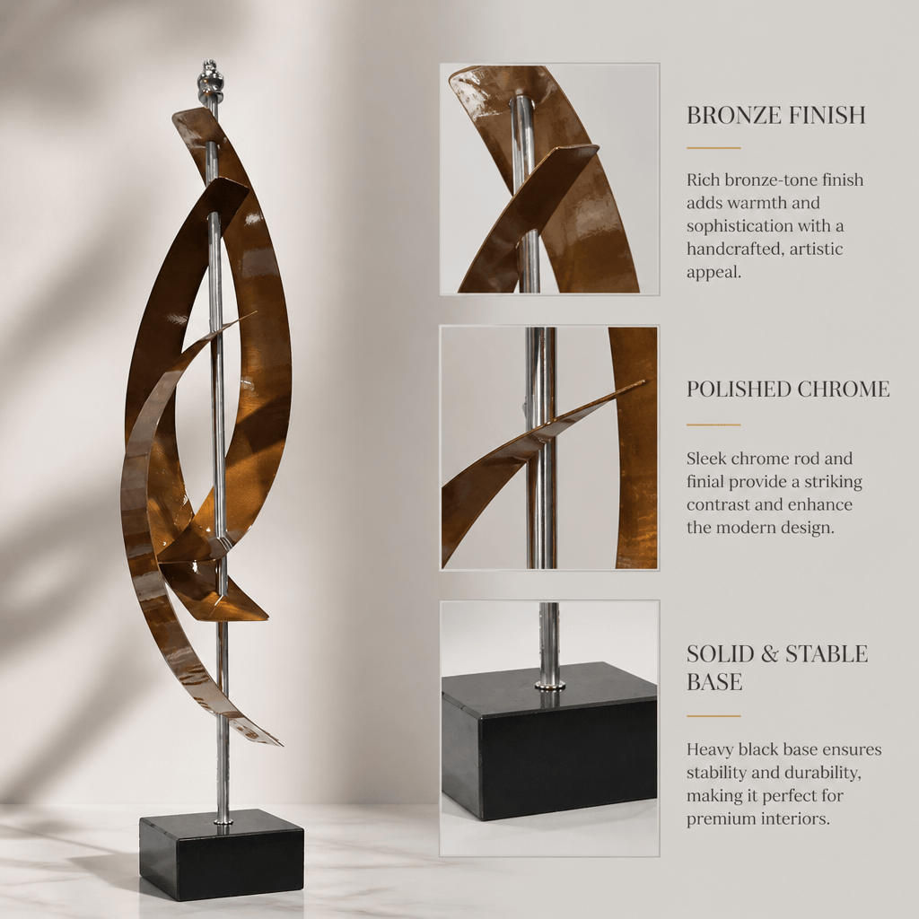 The Ember - Metal Sculpture 18"x5"
