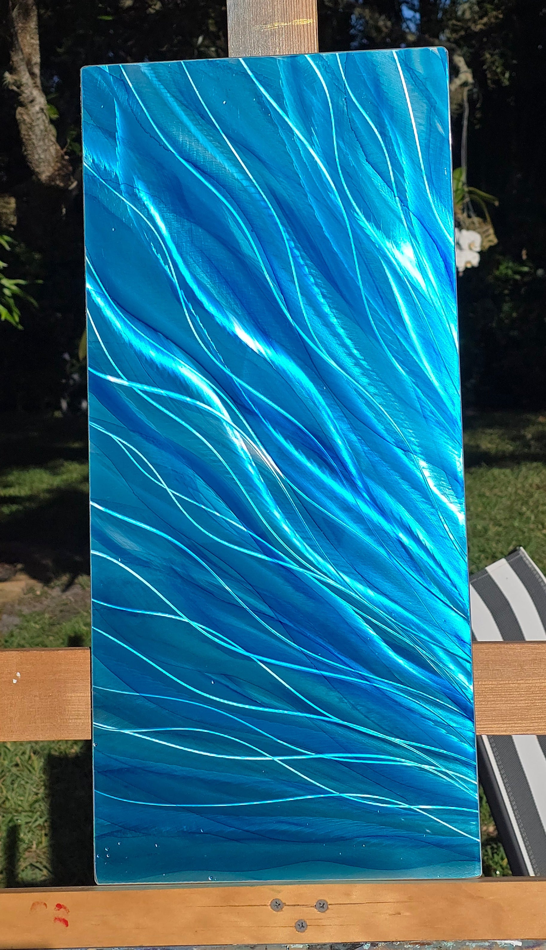 Coastal Calm - Metal Wall Art 11"x24"