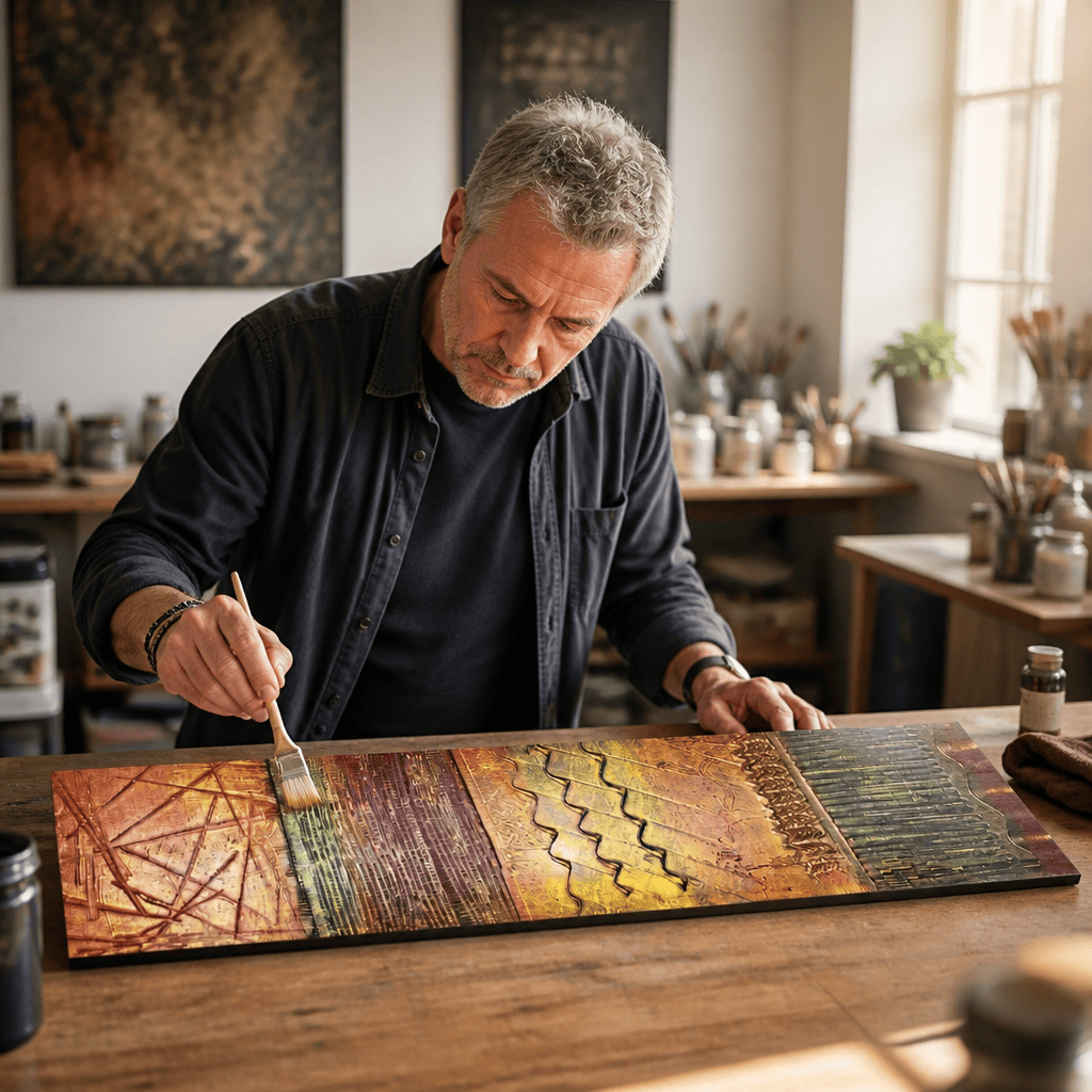 The Codex - Metal Wall Art 10"x48"