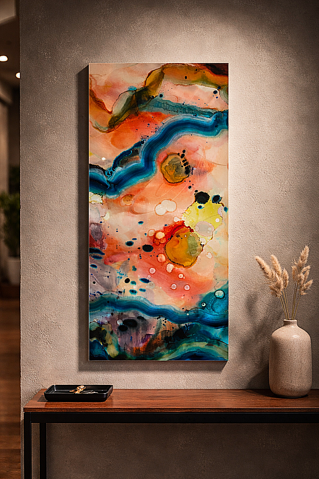 Coastal Dreams - Metal Wall Art 18"x36"