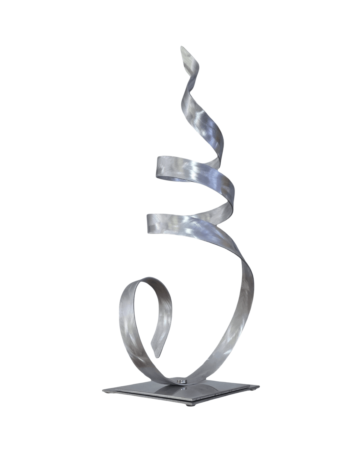 Moonrise Ribbon - Freestanding Metal Sculpture 18"x10"