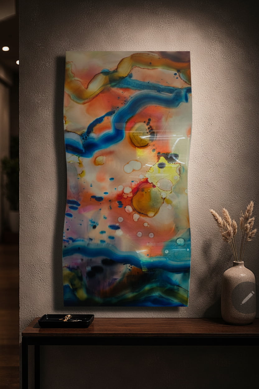 Coastal Dreams - Metal Wall Art 18"x36"