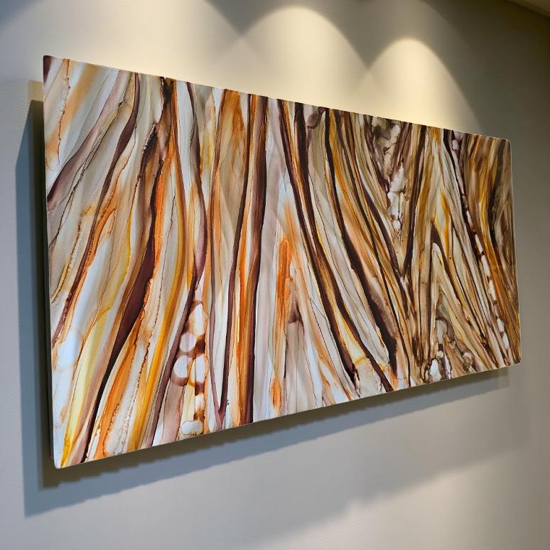 Autumn Whispers - Metal Wall Art 18"x36"