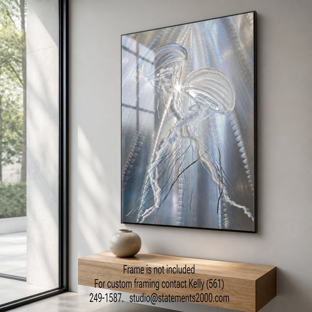 The Silence - Metal Wall Art 24"x36"