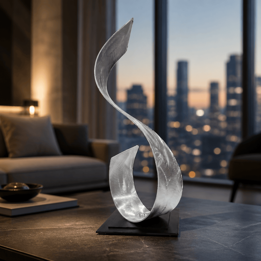 The Ascent - Metal Sculpture 9"x22"