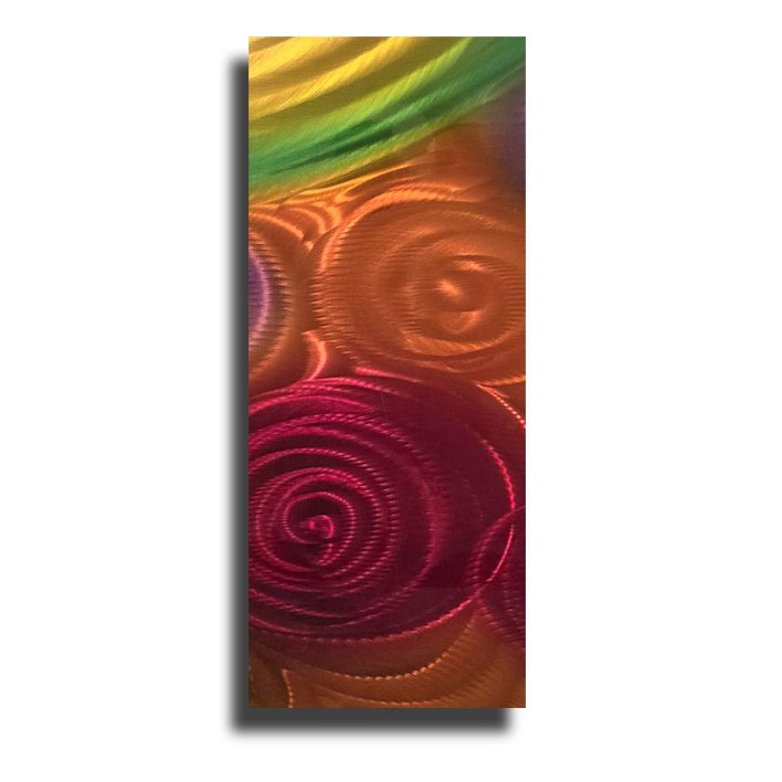 The Ember Coil - Metal Wall Art 24"x10" LISTED ON ETSY