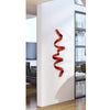 Statements2000 3D Abstract Metal Wall Art Wall Sculpture - Cardinal Wall Twist by Jon Allen