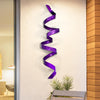 Statements2000 Purple Wall Twist - Abstract Metal Wall Art by Jon Allen