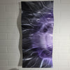 Only 1! Purple Abstract Metal Wall Art Accent by Jon Allen 11" x 23" - W75