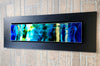 Only One!  Multicolor Abstract Painting   32" x 12" x 2" Metal by Jon Allen - JC 392