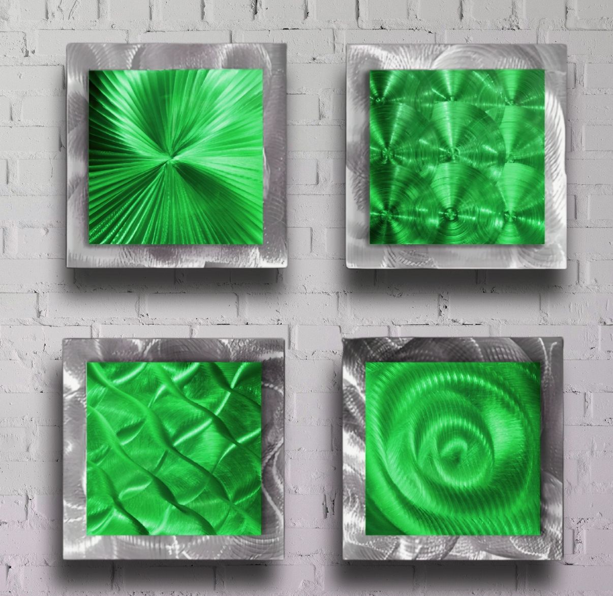 4 Squares Green