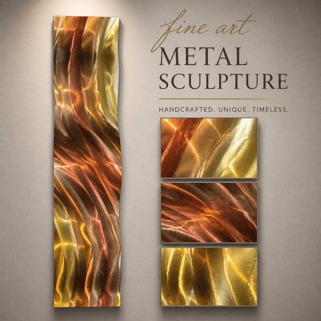 Aureate - Metal Wall Art 10"x46"