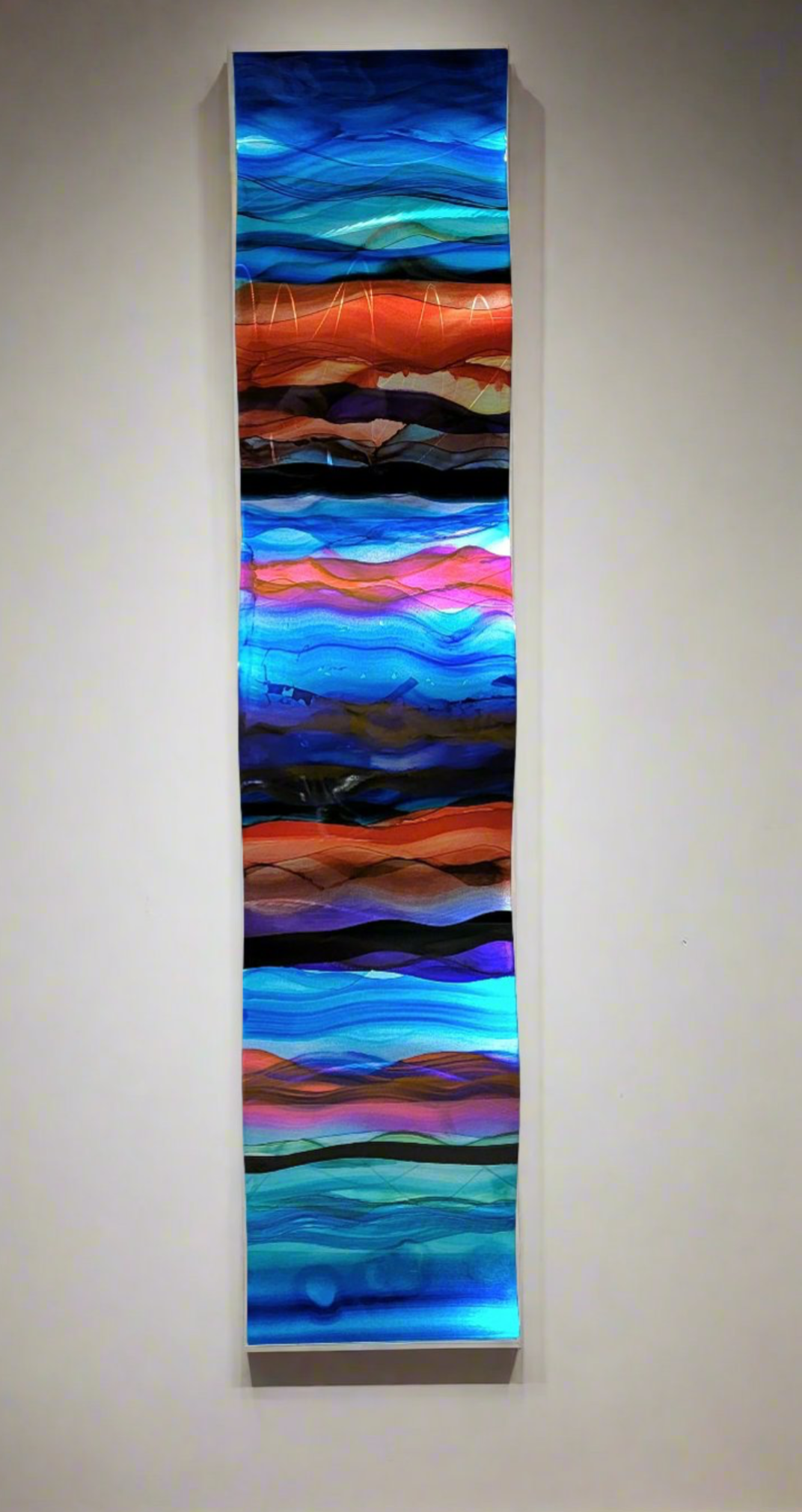 Multicolor Abstract Painting by Jon Allen - WAV 346 *15% off*