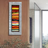 Only One!  Multicolor Abstract Painting    24" x 6" x 2" Metal by Jon Allen - GEM P101