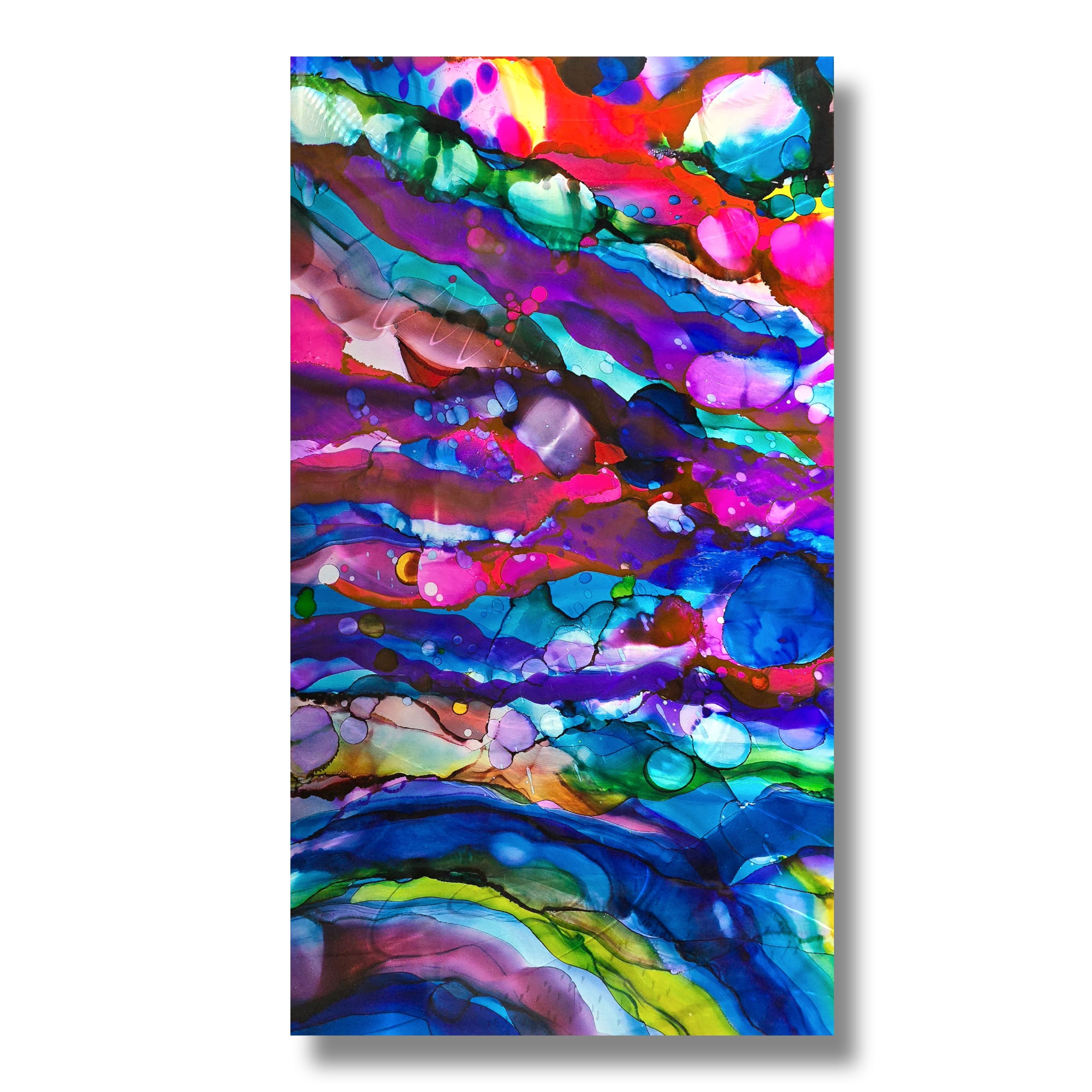 "Lasting Joy" - Metal Wall Art - Jon Allen Original  Large 24" x 48" Gem 131