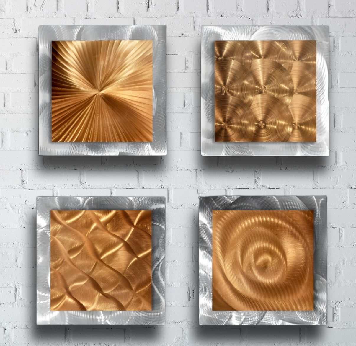 4 Squares Copper