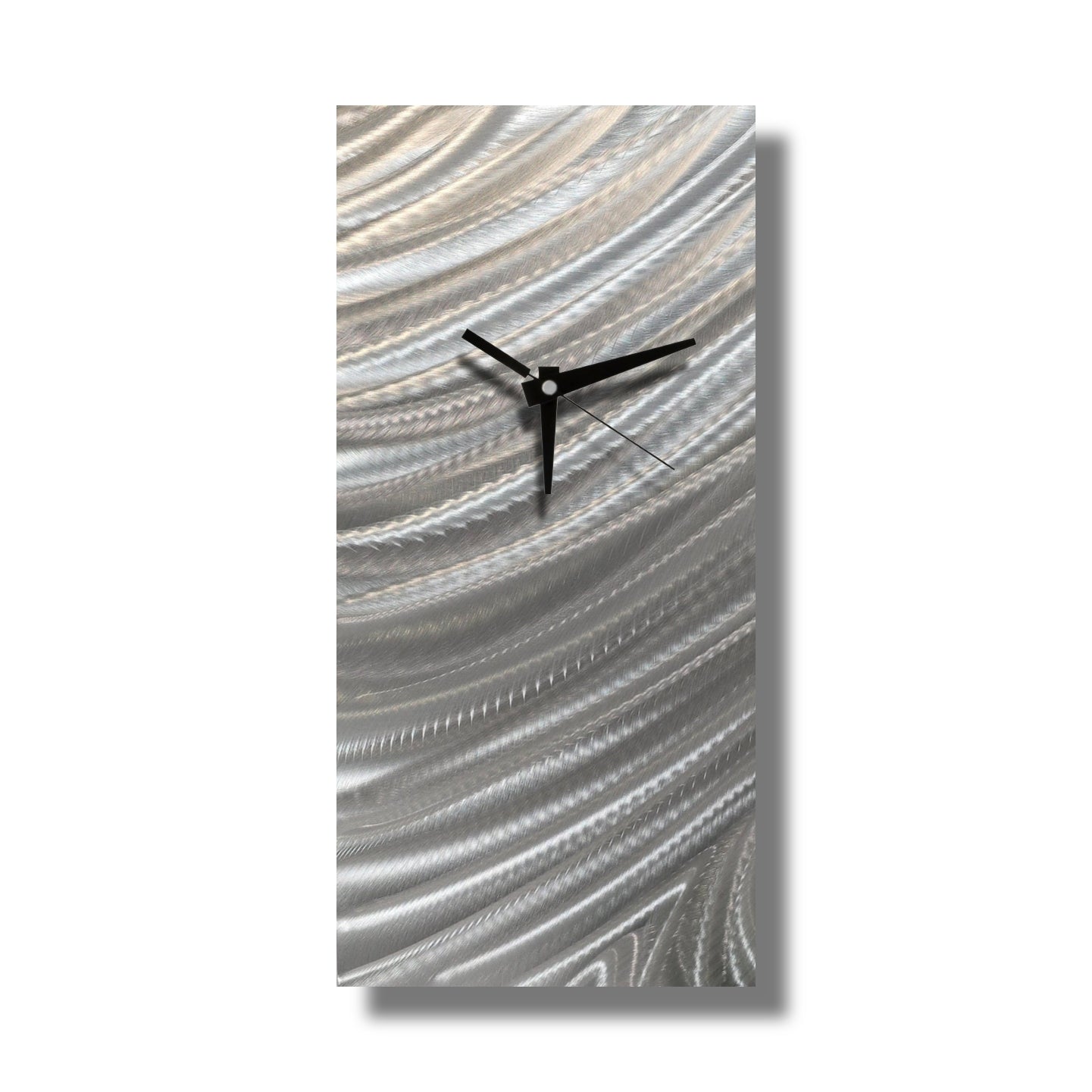 Original 12" x 24" Abstract Metal Wall Clock - CL751 *32% OFF!*