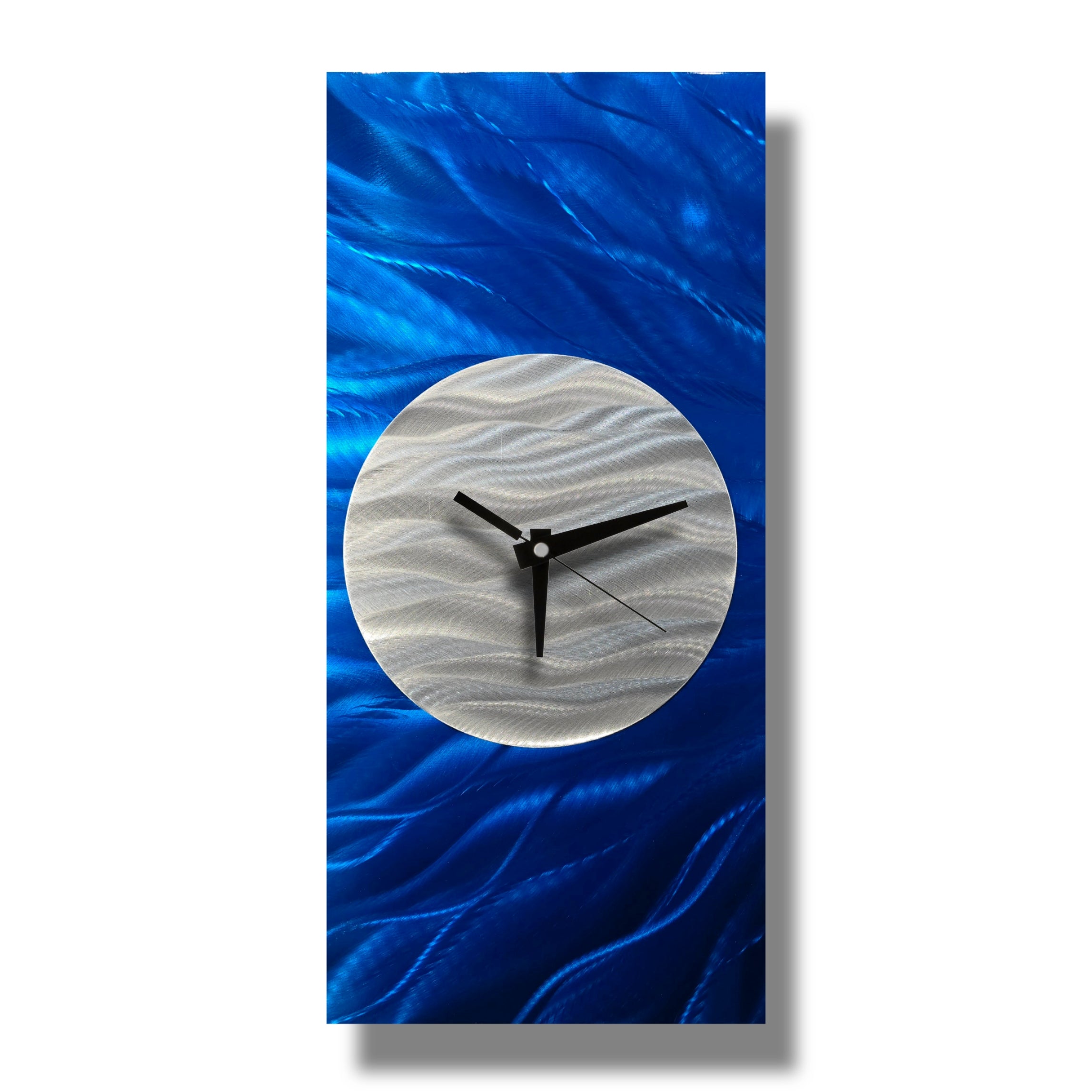 Original 12" x 24" Abstract Metal Wall Clock - CL676 *15% OFF!*