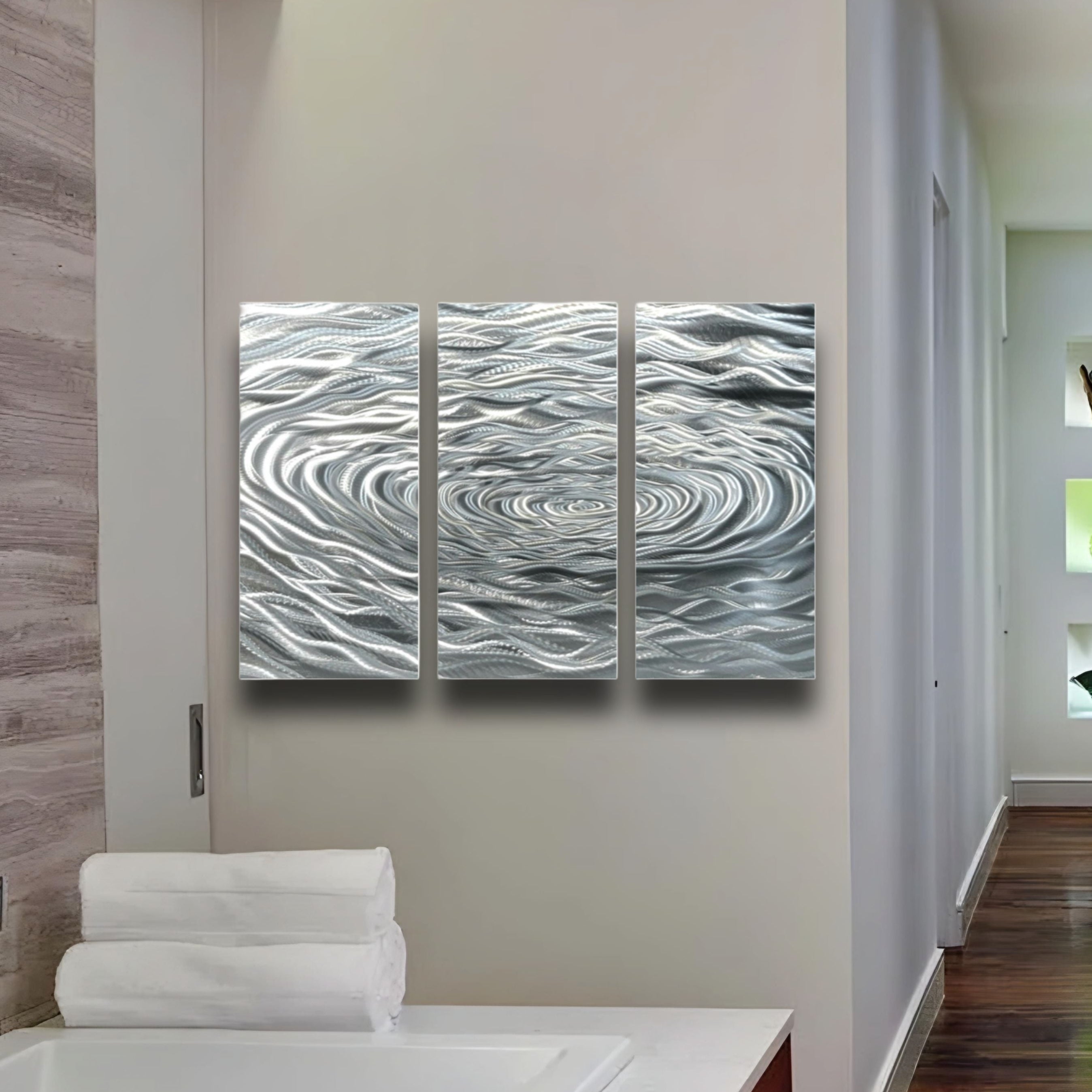 Ripple Effect Triptych