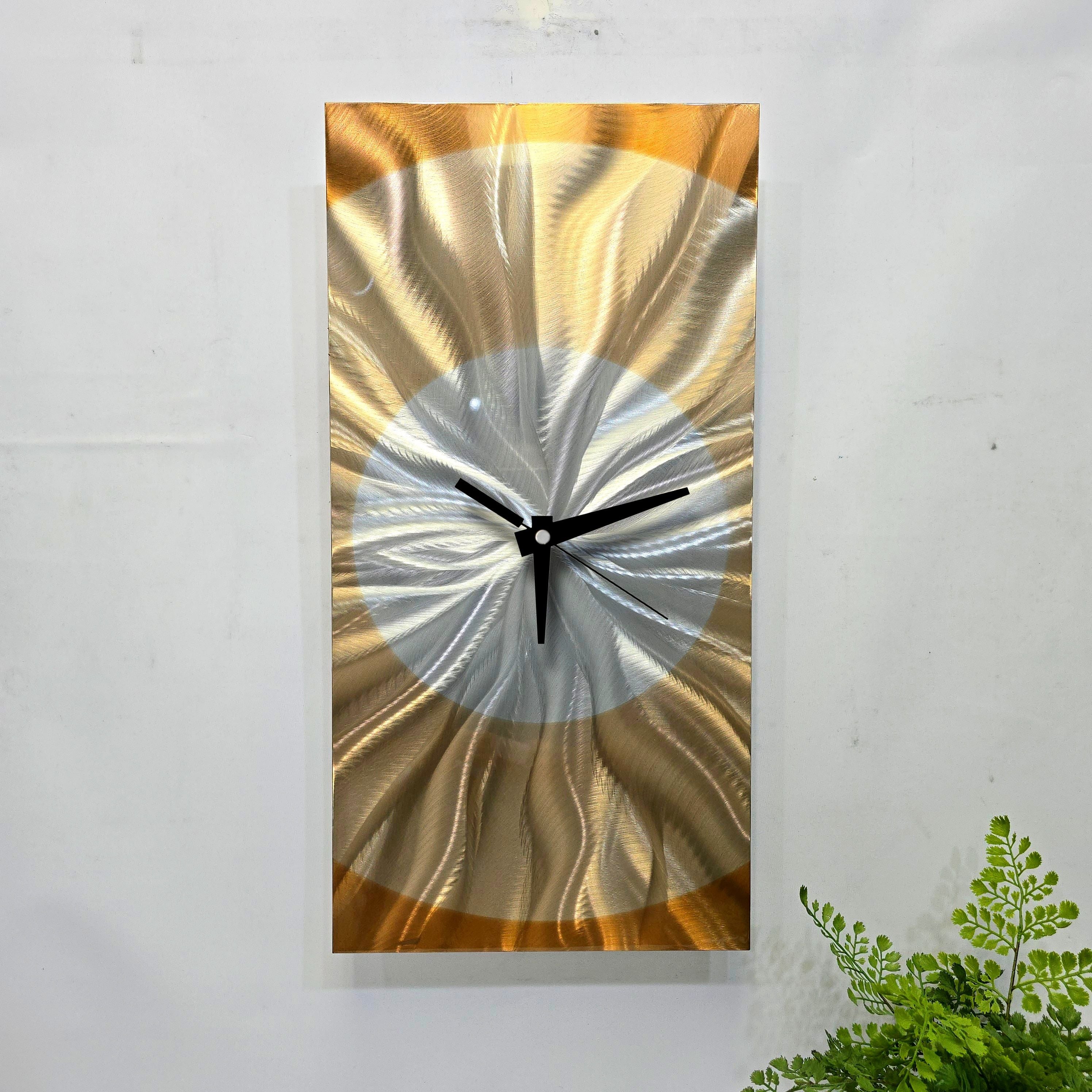 "Sunburst" Clock