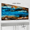 Only One! Earth Tones Abstract Metal Wall Art by Jon Allen 40" x 16" x 2"   - Artistic Alchemy