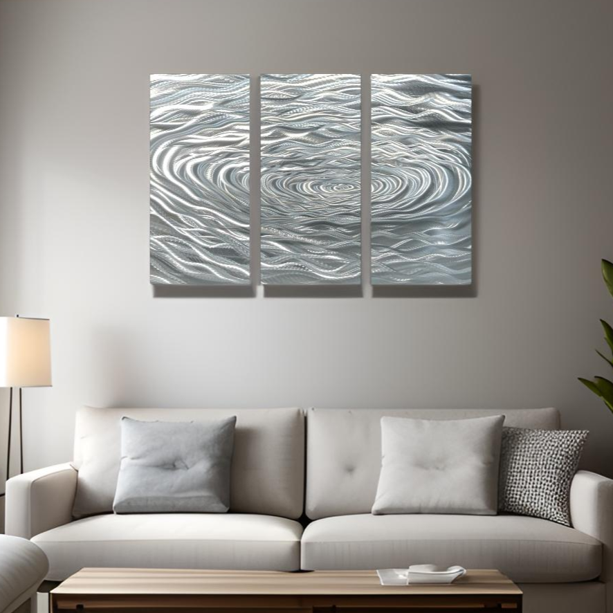 Ripple Effect Triptych