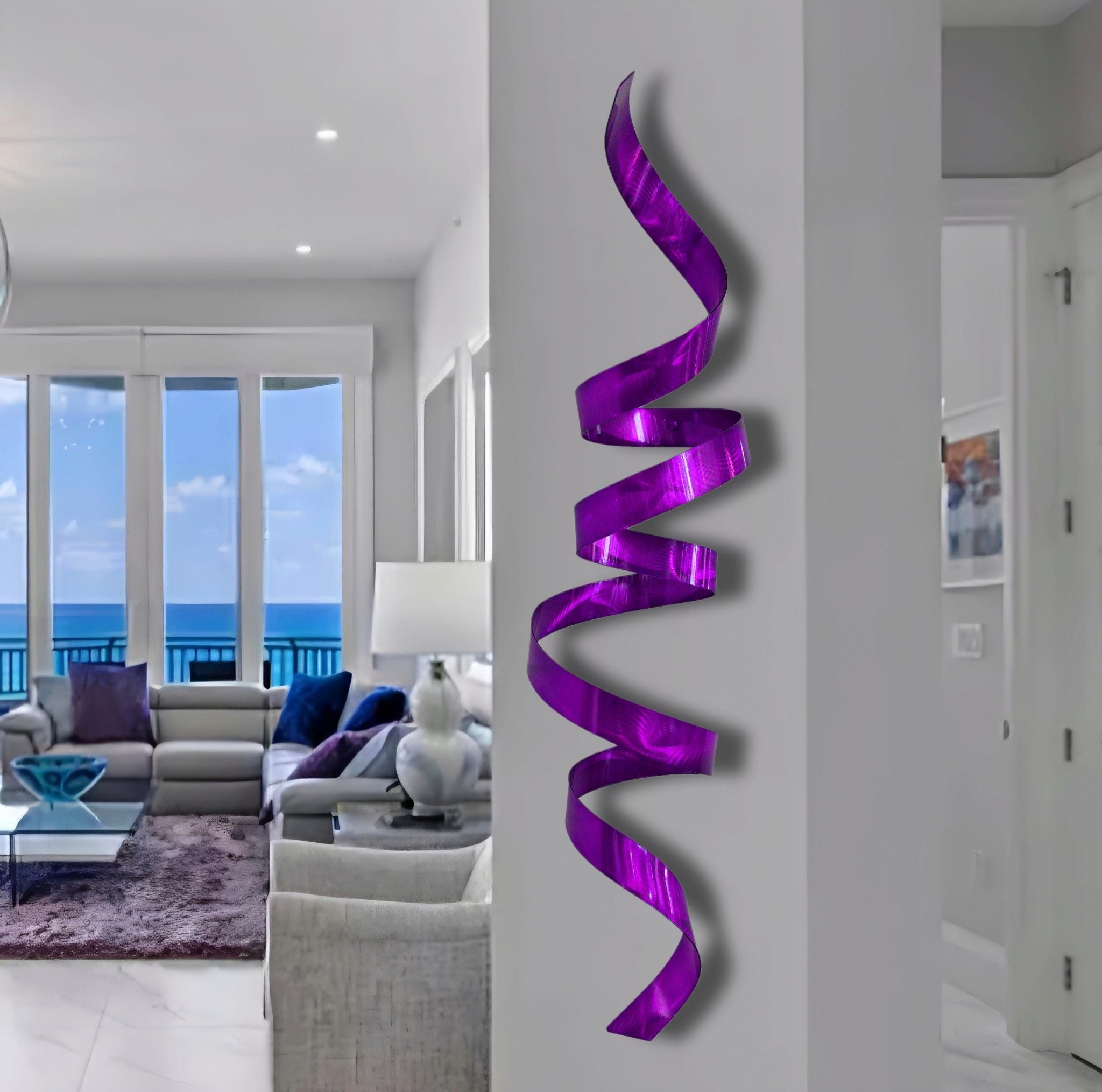 Purple Wall Twist