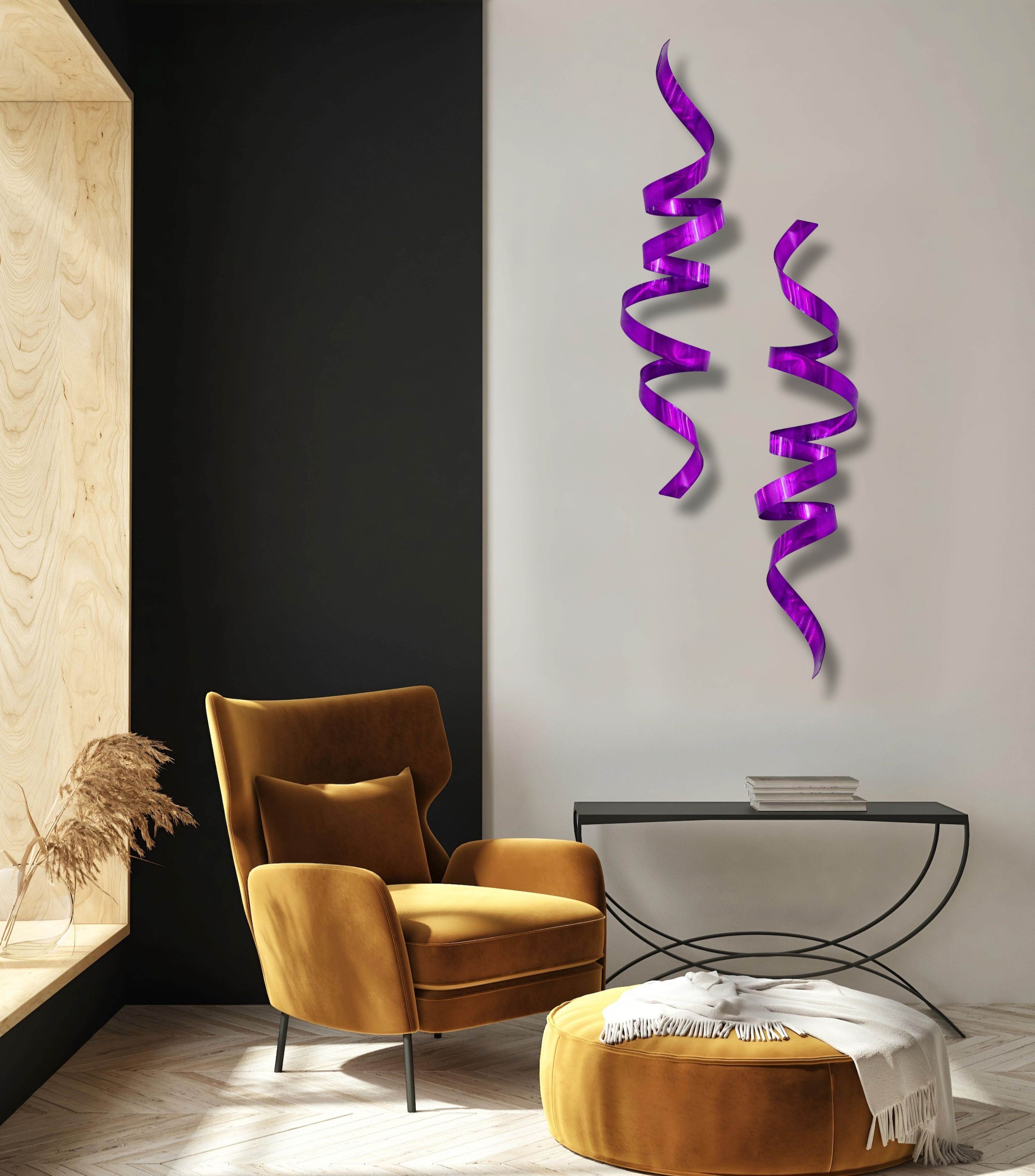 Purple Wall Twist