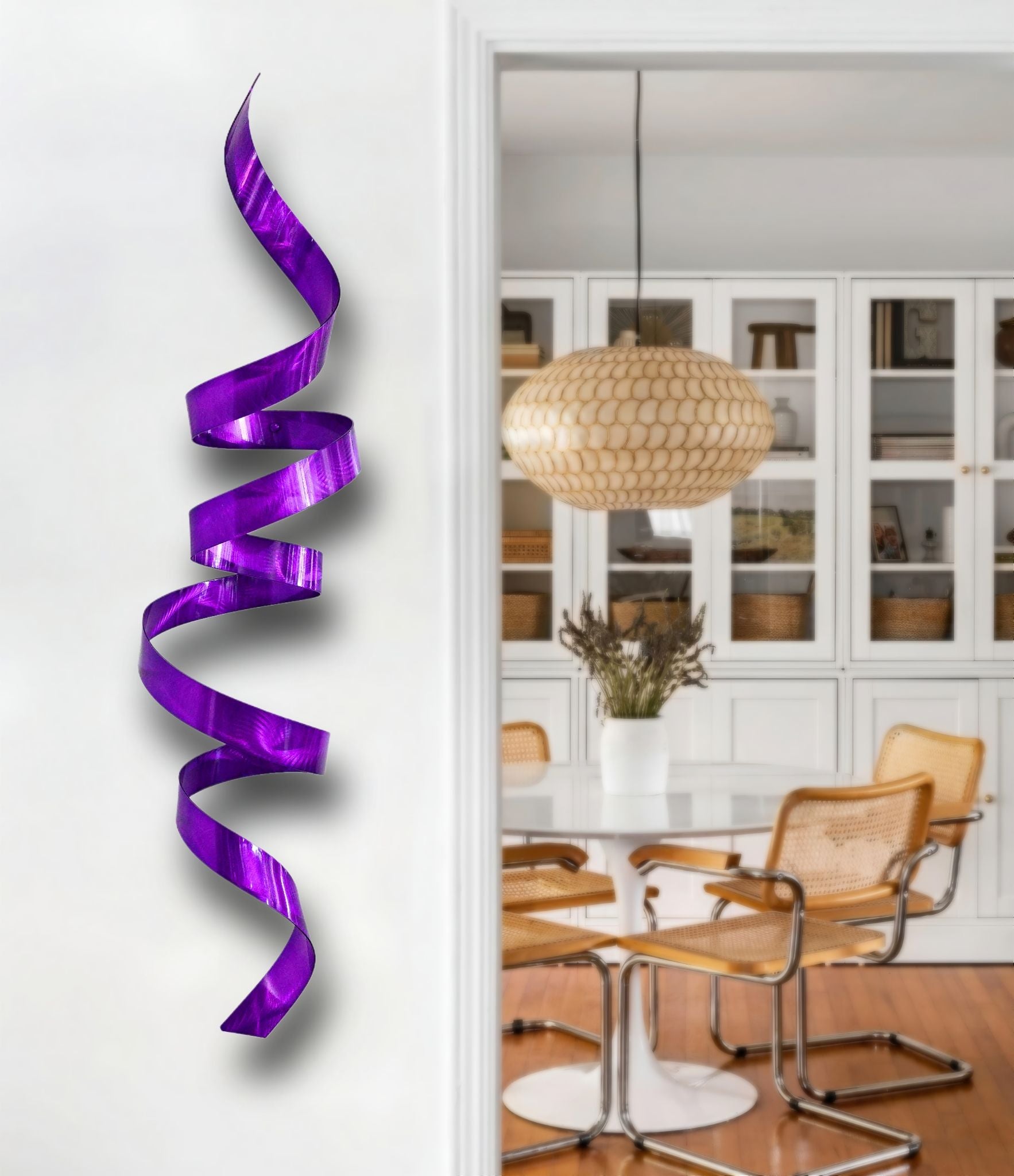 Purple Wall Twist