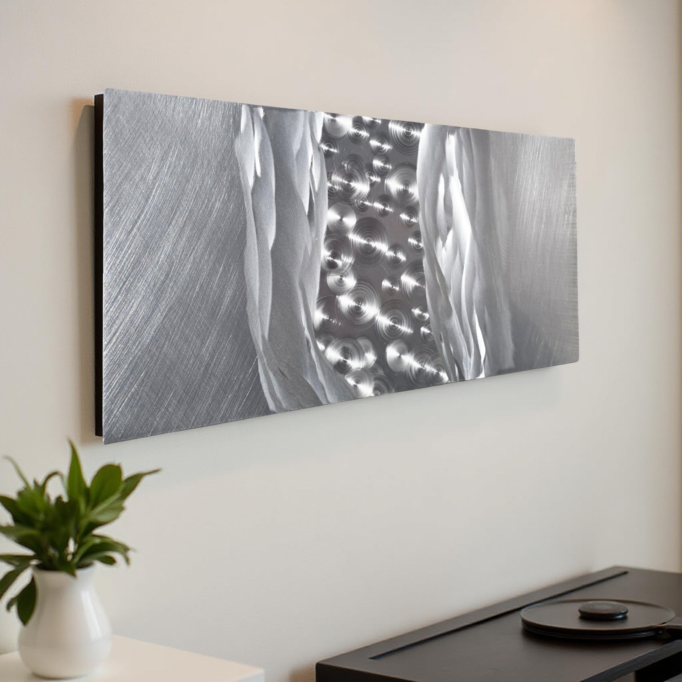 Dimensional Elegance - Contemporary Metal Wall Art