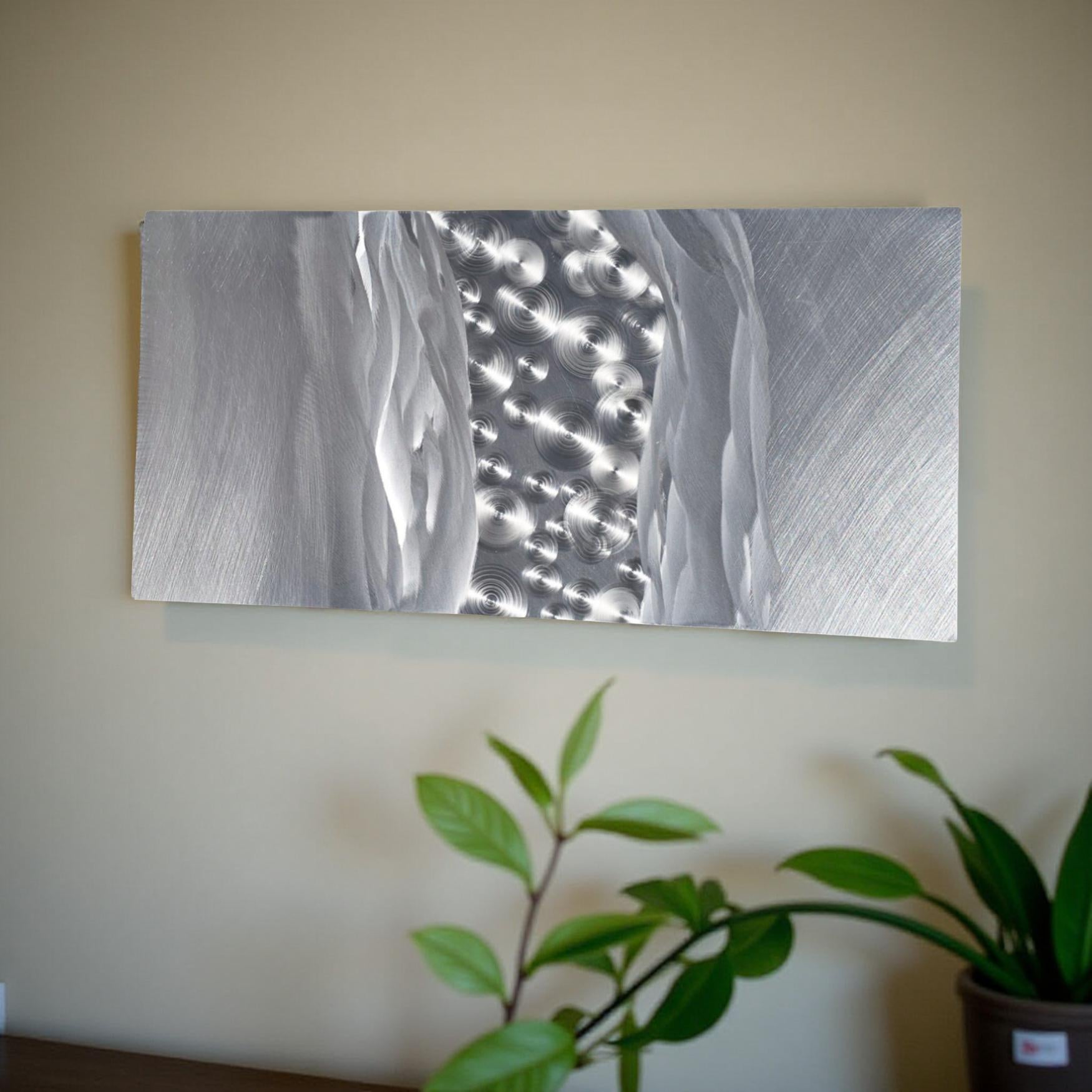 Dimensional Elegance - Contemporary Metal Wall Art